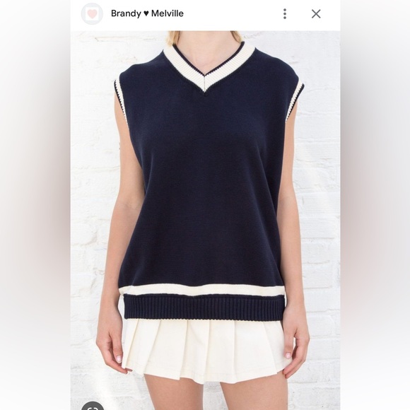 Brandy melville sweater vest - Picture 1 of 4